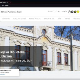 Miejska Biblioteka Publiczna w Żarach. Adres projektu: http://mbp.zary.pl