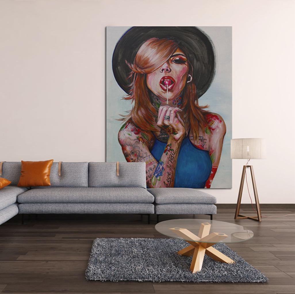 Ręcznie malowane obrazy