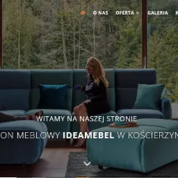 Strona www dla salonu meblowego