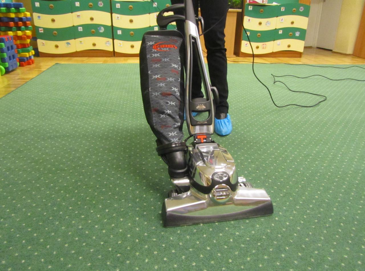 Czyszczenie dywanów w przedszkolach