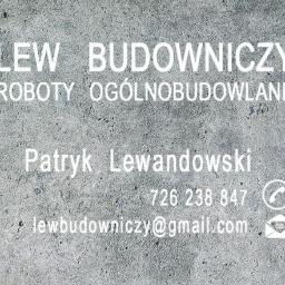 Lew Budowniczy Patryk Lewandowski - Najlepszy Strop Żelbetowy Stargard