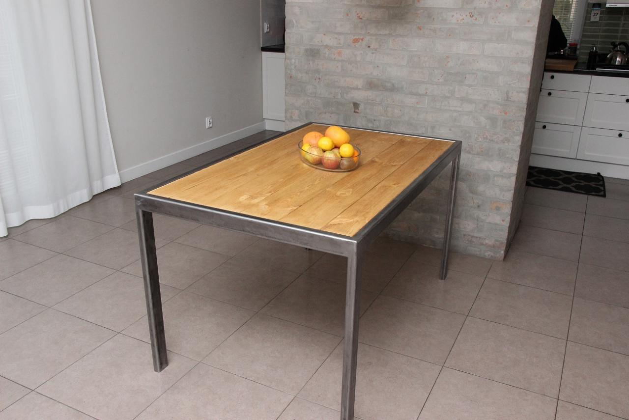 Stół jesion/stal
