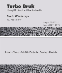 Marta - Układanie kostki granitowej Zielona Góra