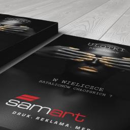 Ulotki - foldery - katalogi. Druk materiałów reklamowych - SamART_pl