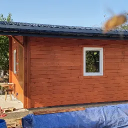 Domki na działkach ROD też czsami sie zbuduje