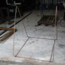 bigle z pręta zbrojeniowego