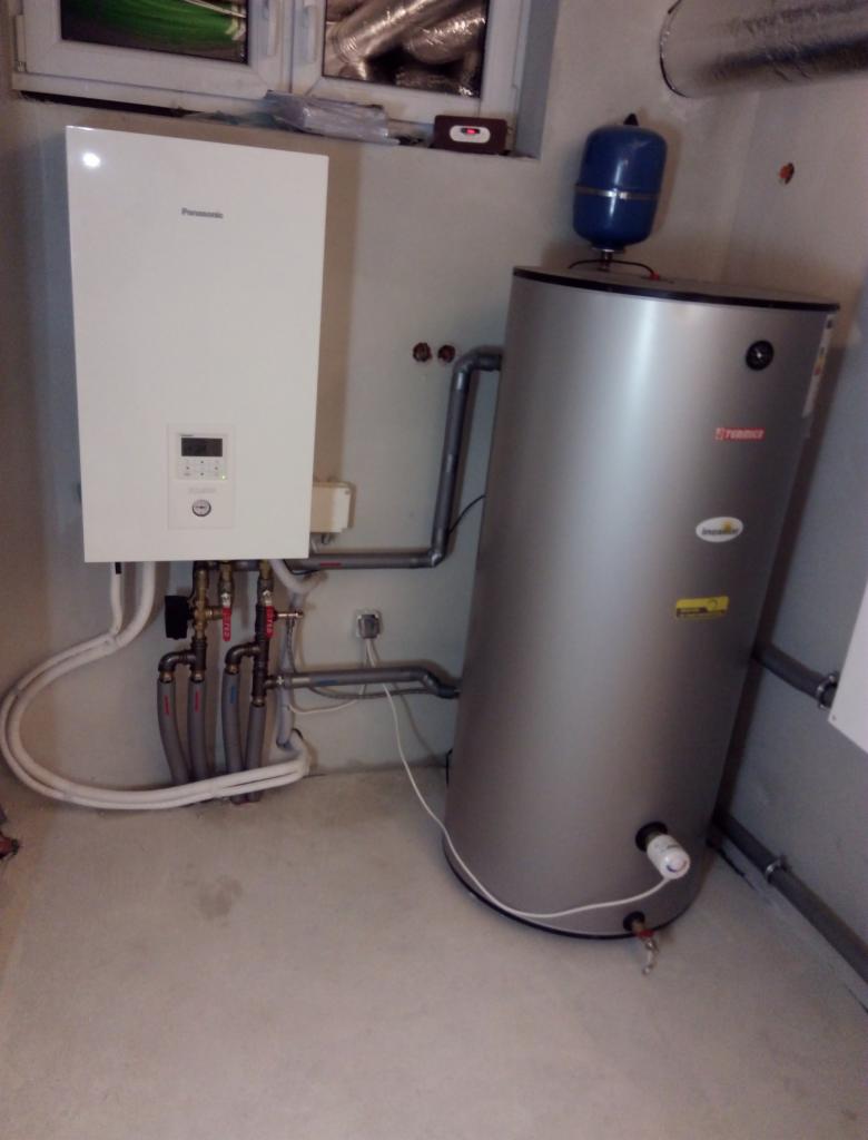 Pompa ciepła Panasonic jednostki wewnętrzne - Zbiornik Nierdzewny