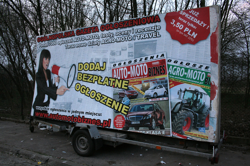 bilboard 238 x 504 cm / bilboardy