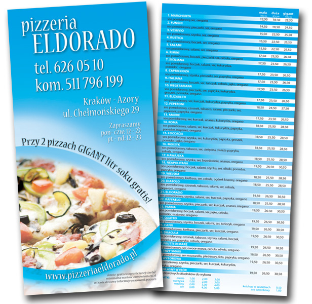 ulotka DL / ulotki DL