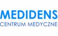 Logo Centrum Medycznego MEDIDENS w Częstochowie, napisane dużymi, niebieskimi literami na białym tle. Pod spodem mniejszy napis 'CENTRUM MEDYCZNE'.