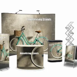 NOŚNIKI REKLAMY - ścianki popup, rollupy, stojaki na prospekty