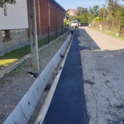 Budowa dróg Łodygowice 5