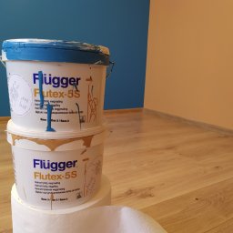 Efekt po pomalowaniu pokoju. Zawsze zostawiamy po sobie porządek.