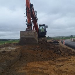 Rozbiórki budynków Tryńcza 1