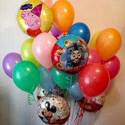 balony gumowe z hel;em to wspaniała ozdoba na Twoich urodzinach