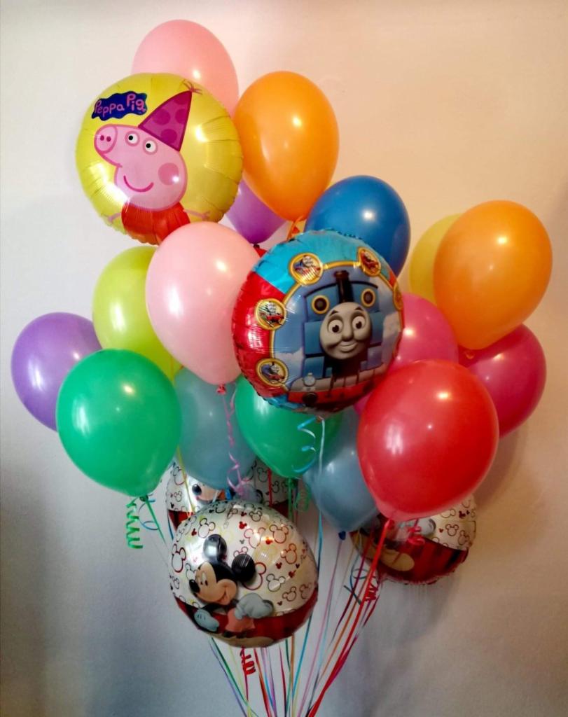 balony gumowe z hel;em to wspaniała ozdoba na Twoich urodzinach