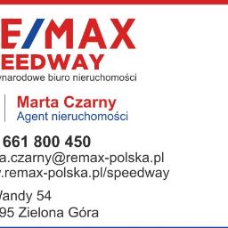 Marta Czarny RE/MAX SPEEDWAY
☎️ +48 661 800 450
+ 68 418 64 60
📧 marta.czarny@remax-polska.pl