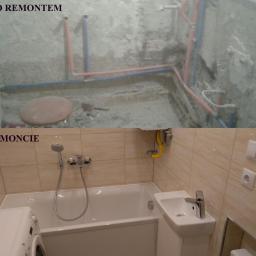 Kapitalny remont łazienki z lat 60-tych. Os.Bohaterów Września, Kraków