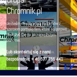 GRUPA CHROMNIK - Sprzedaż Maszyn Budowlanych Gdańsk