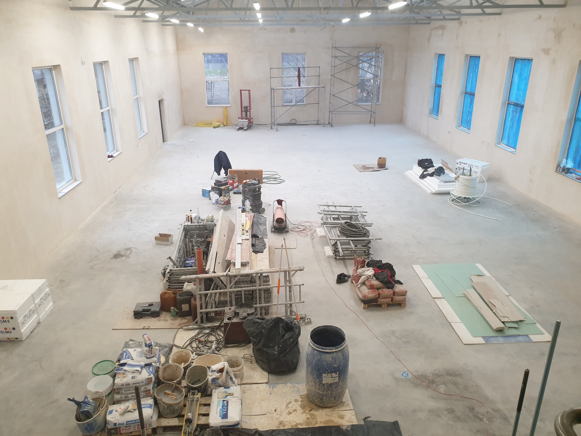 Tynki gipsowe 920m²