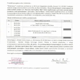 Protokół odbioru szkolenia Europejski Fundusz Społeczny