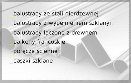 INOX Construction Maciej Zawadzki - Szlifierz Przeworsk