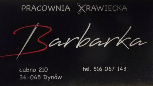 Pracownia Krawiecka Barbarka - Szwalnie odzieży ciężkiej Dynów