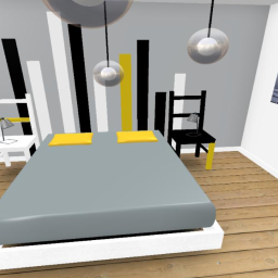 Projekt według którego była robiona sypialnia