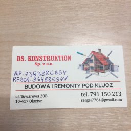 DS Konstruktion - Sufit Napinany Olsztyn