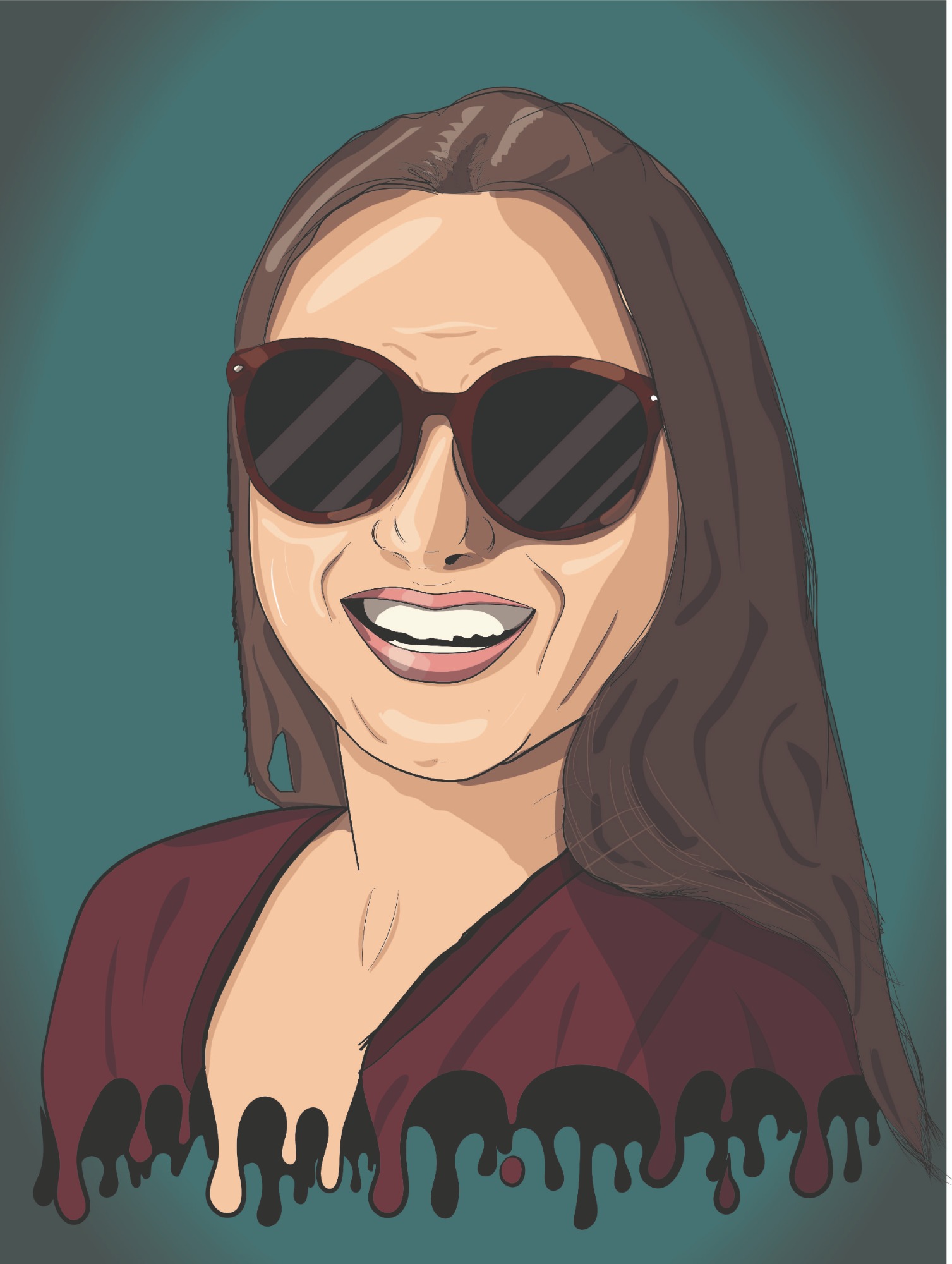 Grafika wektorowa, szkic