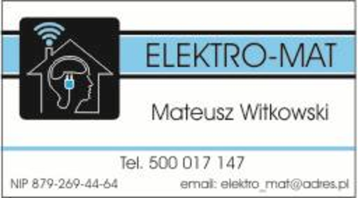 ELEKTRO-MAT - Montaż oświetlenia Rzęczkowo