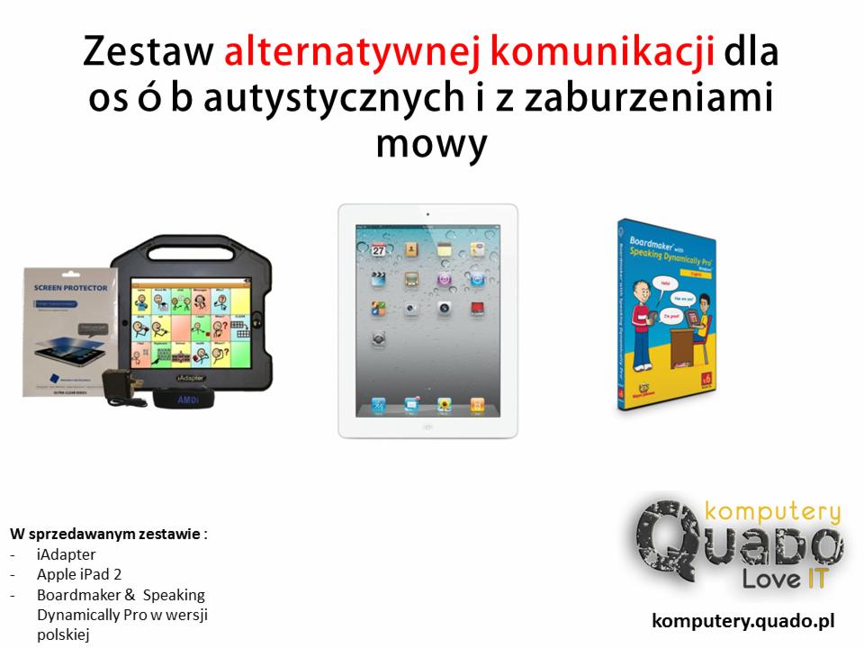 Zestaw alternatywnej komunikacji dla osób niepełnosprawnych