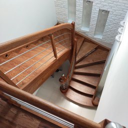 Schody drewniane Chocz 2