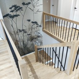 "SCHODY DREWNIANE CZAJCZYŃSKI" - Balustrady szklane Pleszew