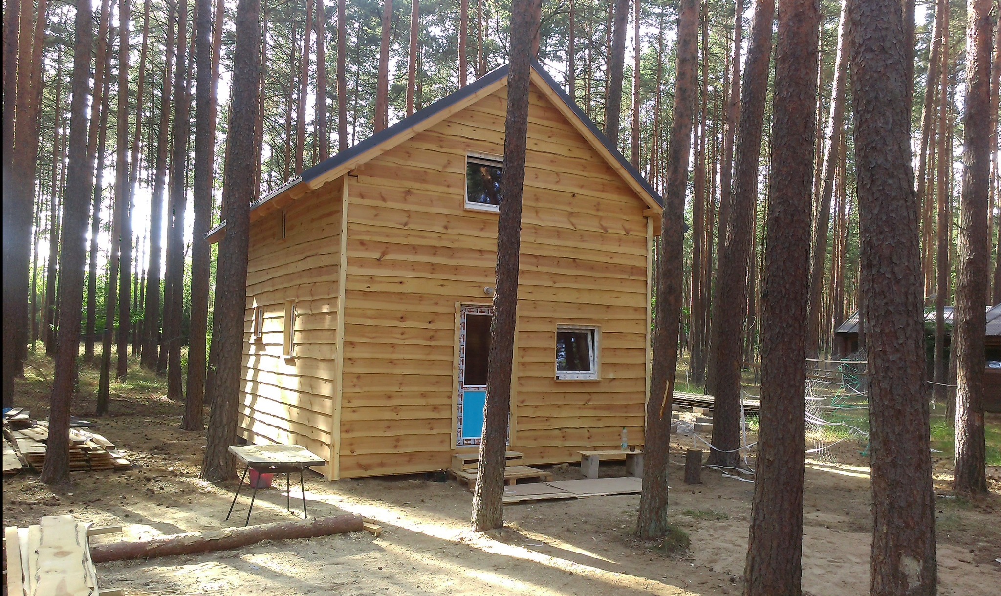 Domki o konstrukcji drewnianej