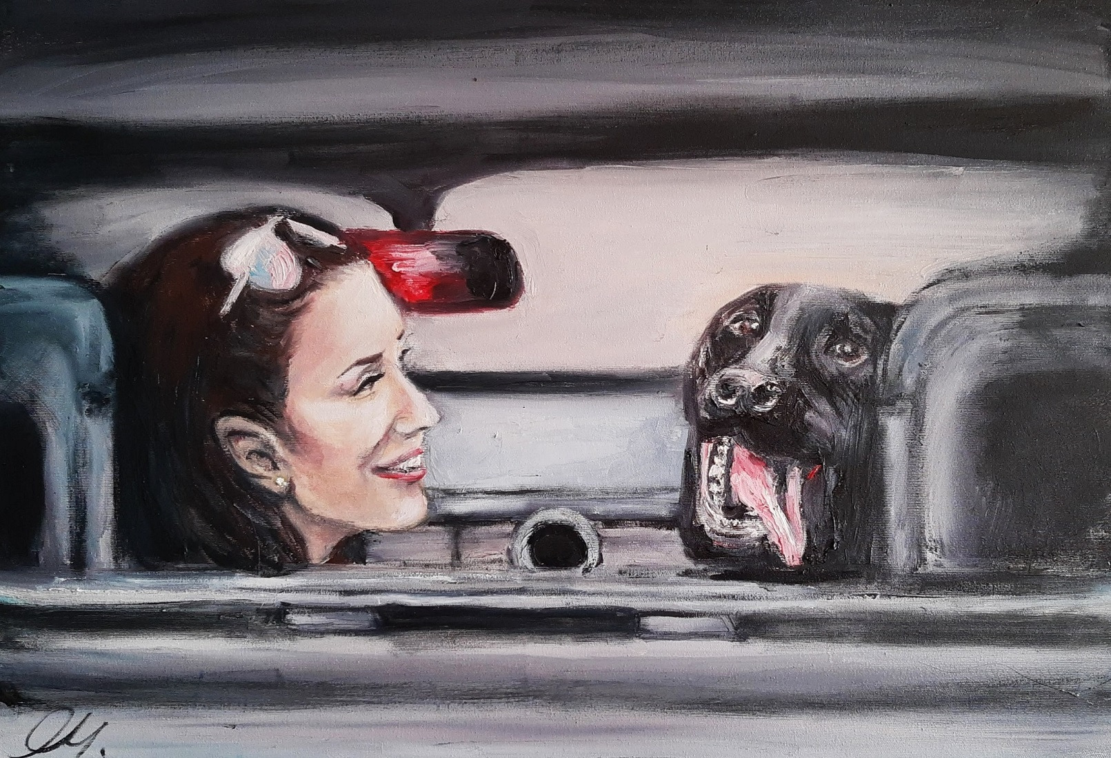 Obraz olejny na płótnie 50cm x 70cm