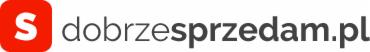 Logo serwisu dobrze sprzedam.pl z czerwonym kwadratem z białą literą S po lewej stronie.
