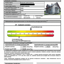 Świadectwa Charakterystyki Energetycznej