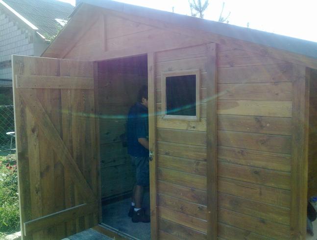 Domek Drewniany - Altana, Szopka