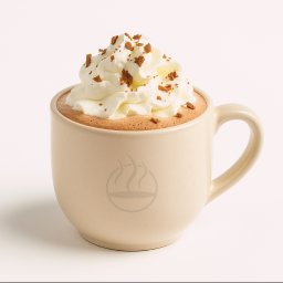 Mokcup, gorąca czekolada