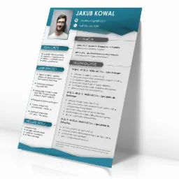 cv wzór do wypełnienia blue hawk