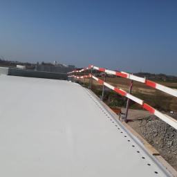 membrana tpo  na betonie  , izolacja pir ,   Belgia
