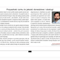 Ubezpieczenia dla Firm Piotr Adamkiewicz (od 2014 r.) - Miesięcznik Ubezpieczeniowy