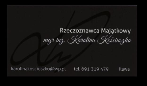 Rzeczoznawca Majątkowy inż. mgr Karolina Kościuszko - Wycena nieruchomości Iława