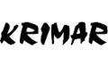 Czarny, stylizowany napis KRIMAR na białym tle.