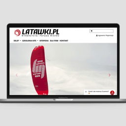Dla naszego Klienta, Grupy Sport, zbudowaliśmy cały nowy sklep internetowy - latawki.pl