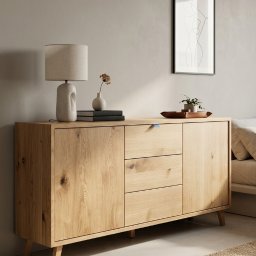 SQR Studio - Dębowa komoda do sypialni Wieliczka