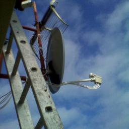 Montaż anten Łeba 1