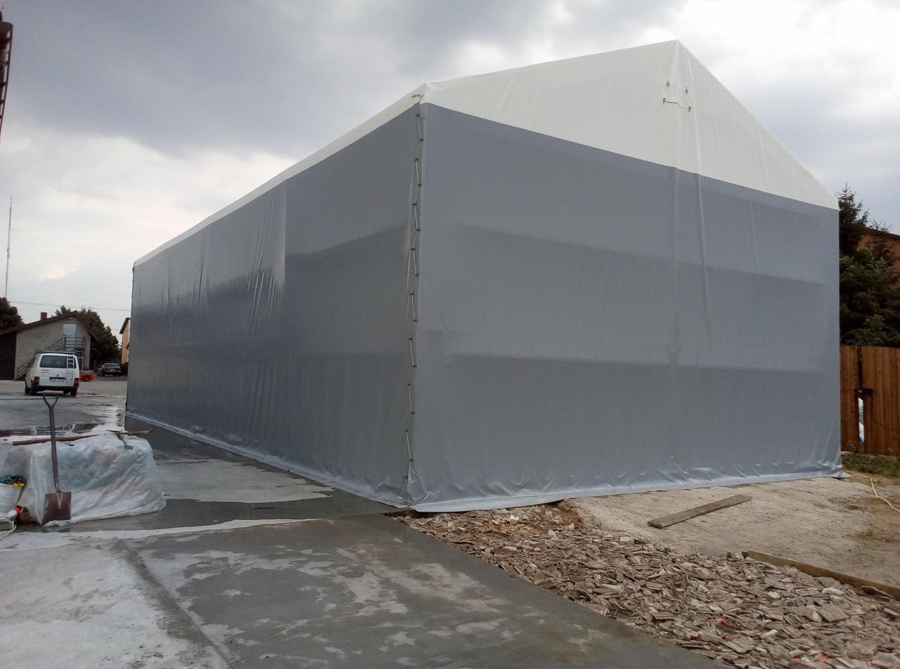 Całoroczne hale plandekowe