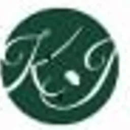 Zielone logo z inicjałami 'K.G.' w ozdobnej, kaligraficznej czcionce.